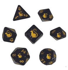 Kitty Clacks 7 Set Polyhedral: Salem